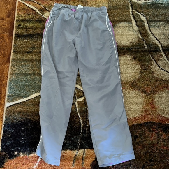 AFI Sport purple & grey Track Suit Outfit Set Size Medium pants and large Zip Up - Picture 7 of 10